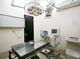 手術室兼レントゲン撮影室